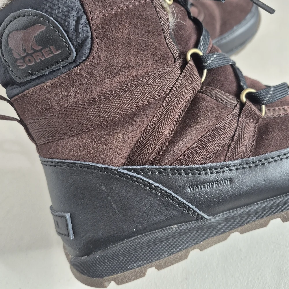 Sorel Tivoli Faux Fur Waterproof Winter Boots - Size 7
